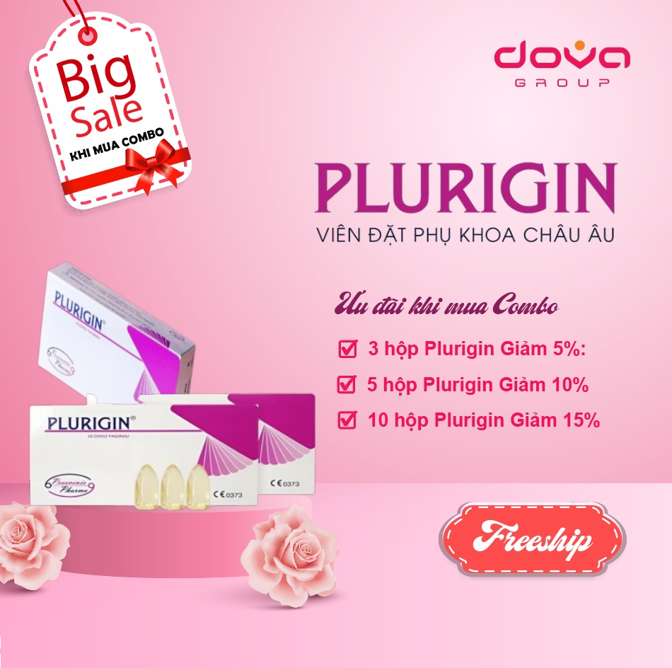 Combo Viên Đặt Phụ Khoa Plurigin Tặng Thêm Quà Combo Viên Đặt Phụ Khoa Plurigin