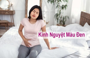 kinh nguyệt màu đen