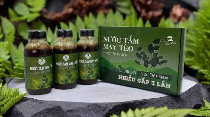 lá tắm cây mạy tèo