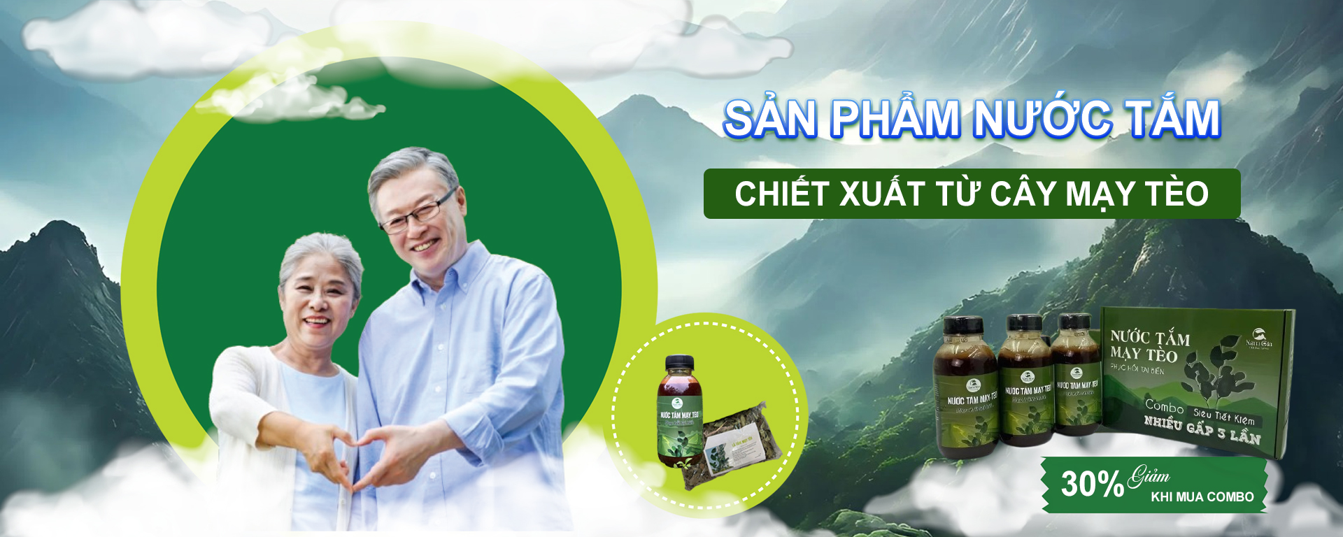 nước tắm tai biến từ cây mạy tèo