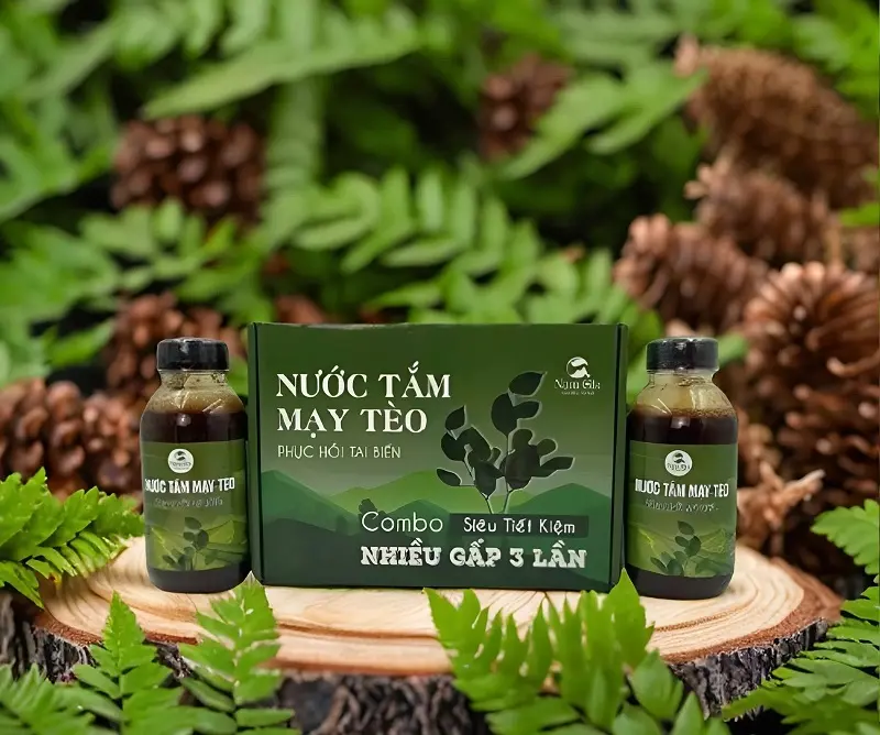 nước tắm tai biến tư cây mạy tèo